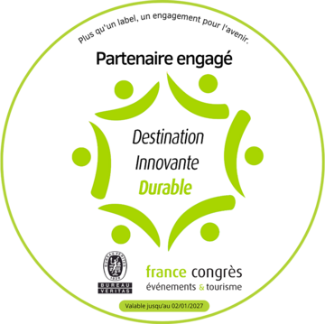 Badge Partenaire engagé Destination Innovante Durable